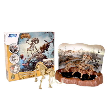 Dr. Steve Hunters Tar Pits Explorer Slime Dig Kit Saber Tooth Tiger Vs Mammoth