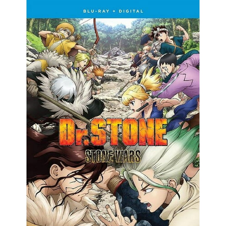 TOHO Reschedules 2nd 'Dr. Stone: New World' Anime DVD/BD Box Set Packaging