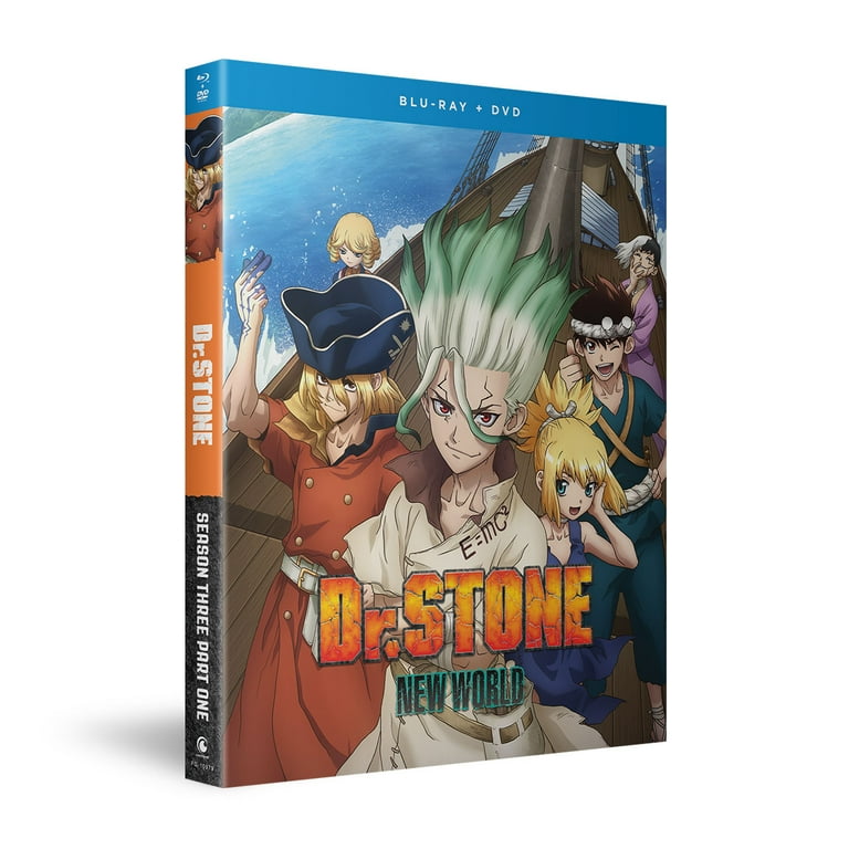 New Dr. STONE Season 3 Part 1 (Blu-ray + DVD) New Dr. STONE Season 3 Part 1 (Blu-ray + DVD)