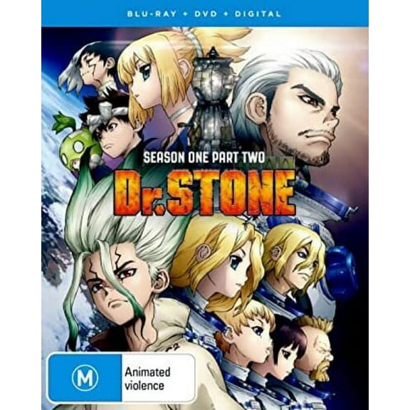 Dr. Stone: Season One Part Two (Blu-ray + DVD + Fun Digital CrunchyRoll)