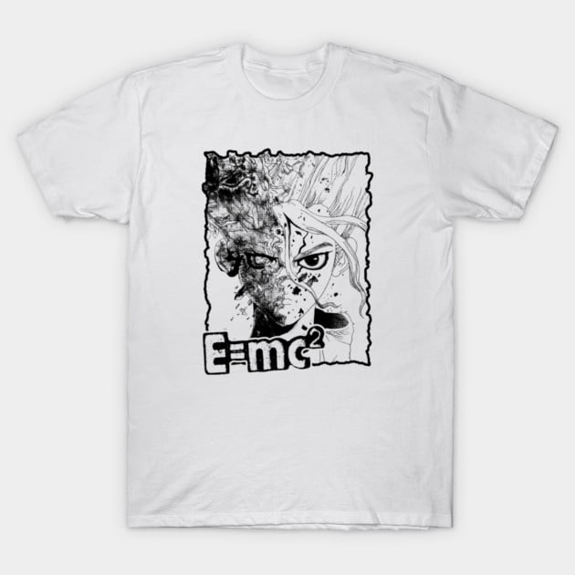 Dr Stone T-Shirt, Senku Ishigami E=Mc2 Tee Sizes S-5Xl GooGate