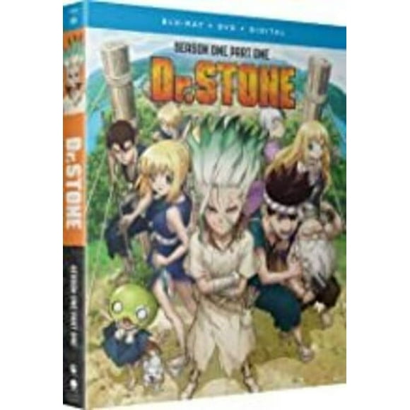 Dr. Stone: The Complete First Season, V1 (Blu-ray + DVD + Fun Digital Crunchy Roll)