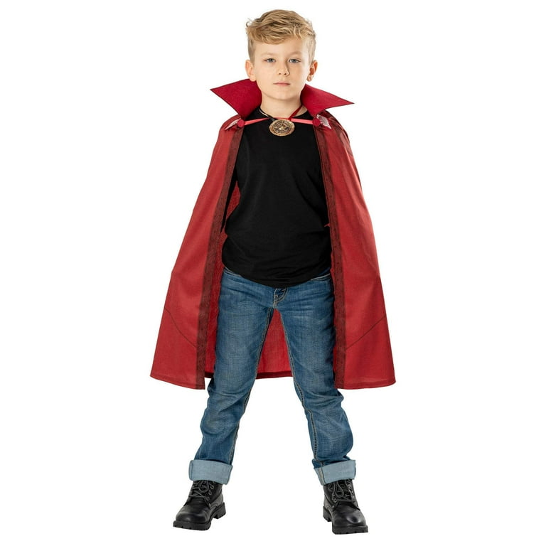 Dr Strange Cape & Medallion Boys Costume Dr Strange Cape & Medallion Boys Costume