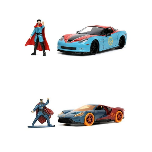 Dr Strange Diecast Car Package - Two 1/24 Scale Diecast Model Cars