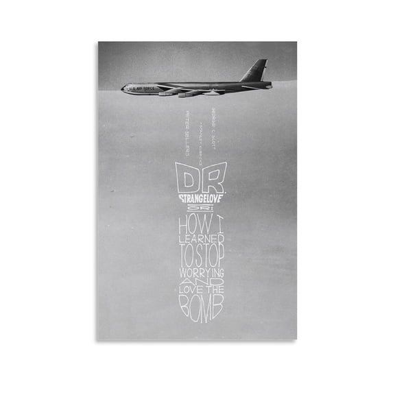 Dr. Strangelove Canvas Art Poster and Wall Art Picture Print Modern Family bedroom Decor Posters 24x36inch(60x90cm)