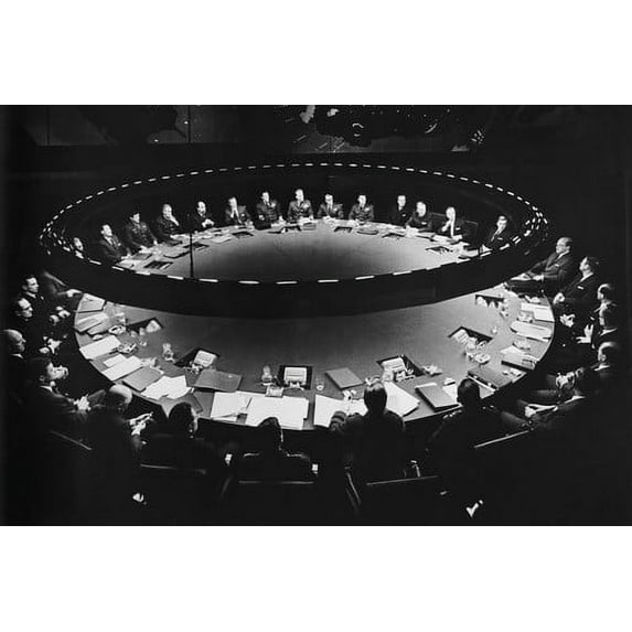 Dr. Strangelove War Room Big Board Classic Stanley Kubrick 24x36 Poster