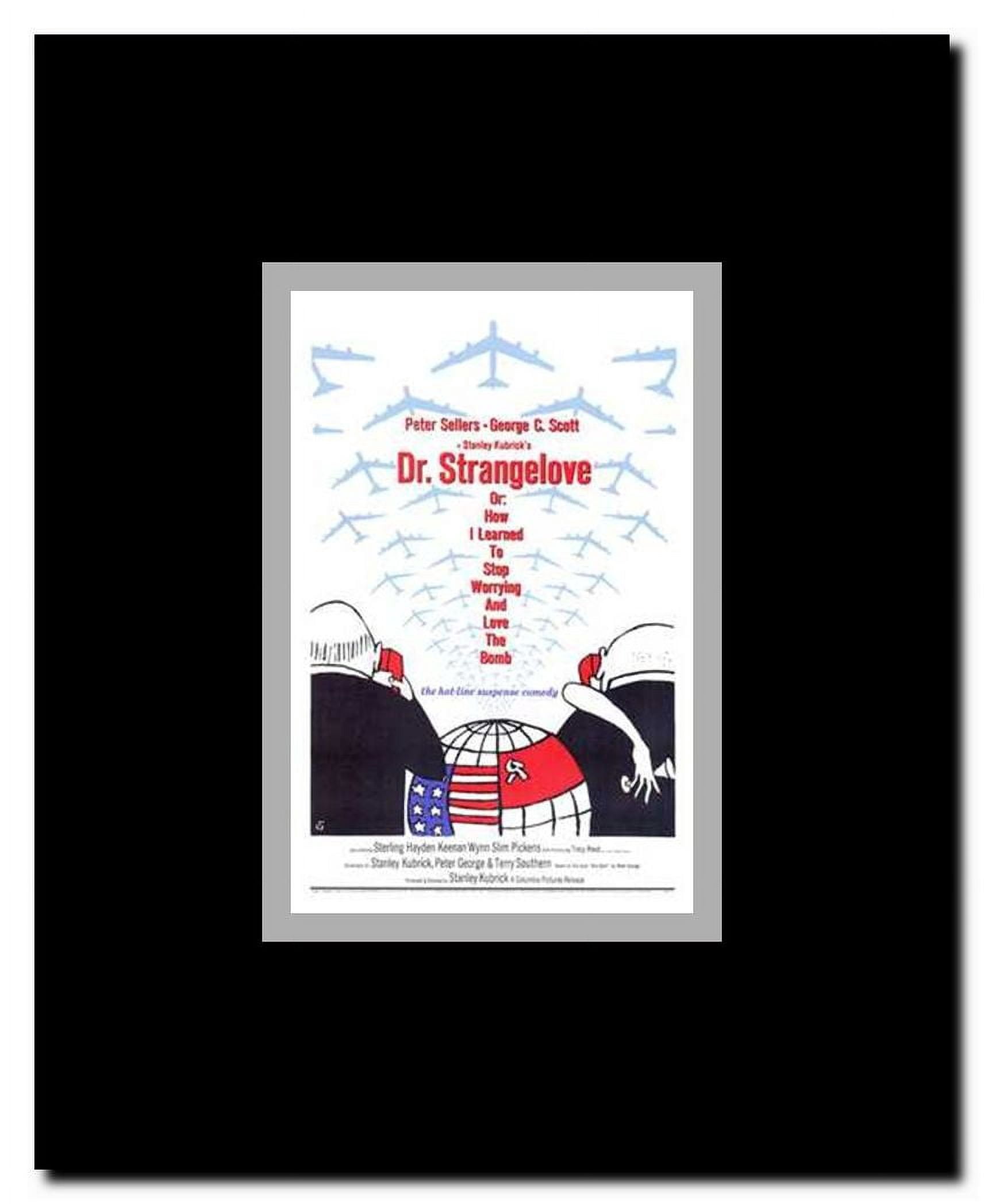 Dr Strangelove or: How I Learned to Sto Framed Movie Poster