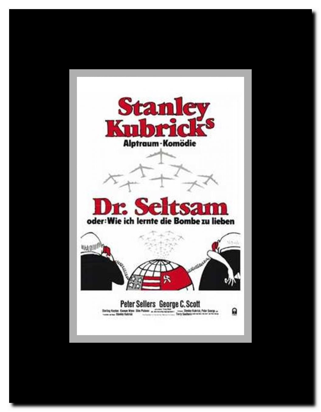 Dr Strangelove or: How I Learned to Sto Framed Movie Poster