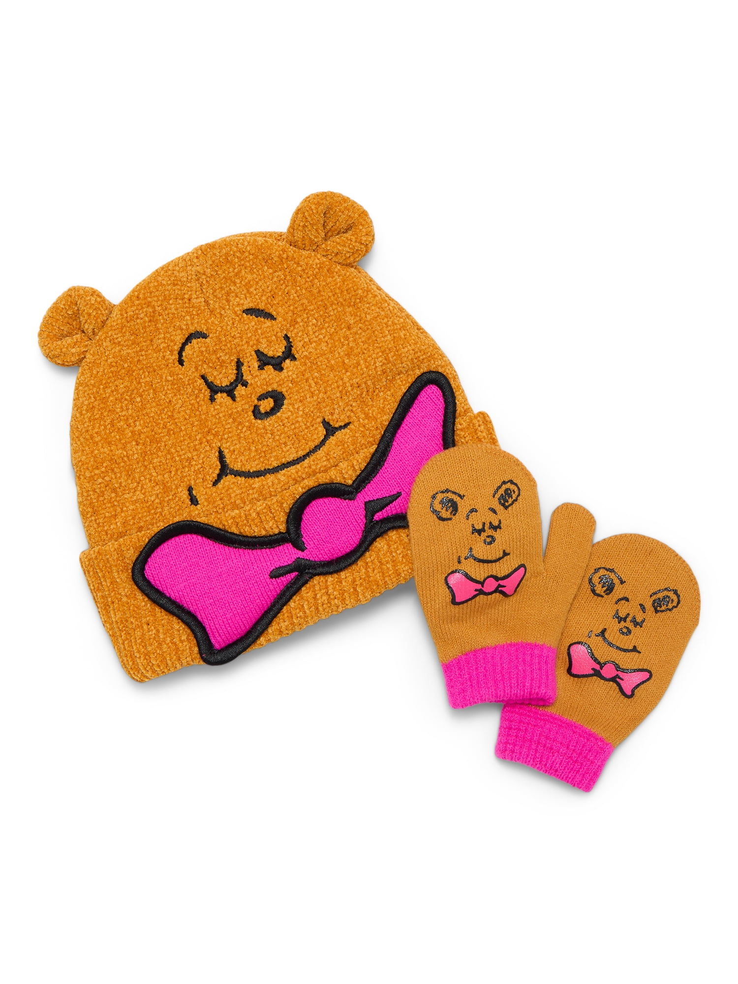 Dr. Suess ABC Bear Toddler Boys or Girls Beanie Hat and Gloves Set, 2-Piece, One Size