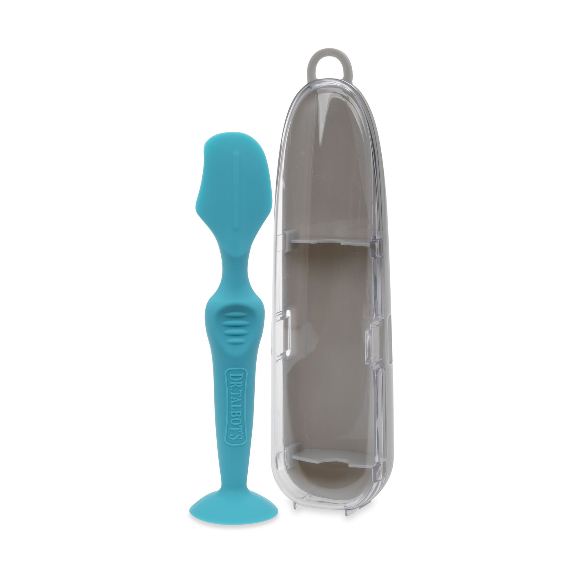 Dr. Talbot's Silicone Diaper Cream Brush with Suction Base and Hygienic Case, Full Size