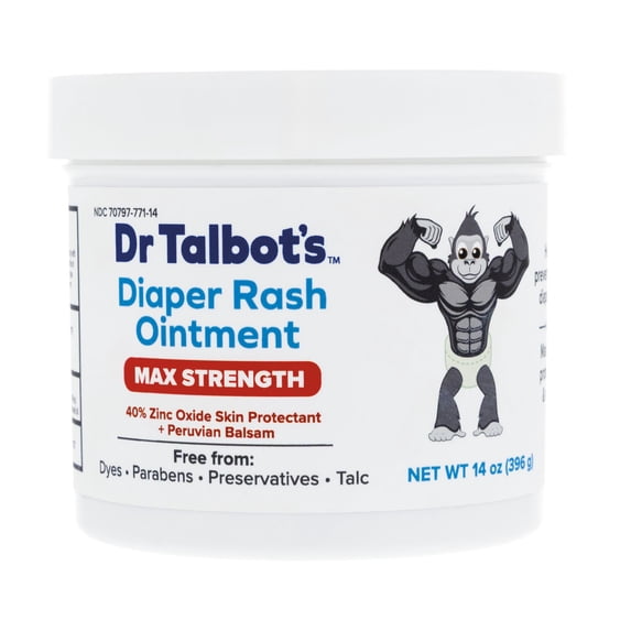 Dr. Talbot's Diaper Rash Ointment Max 14oz Jar