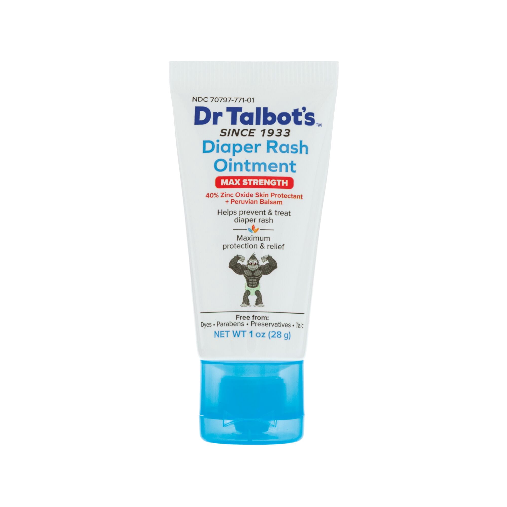 Dr. Talbot's Maximum Strength Baby Diaper Rash Ointment for Infants, 1 oz