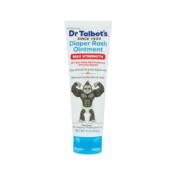 Dr. Talbot's Maximum Strength Baby Diaper Rash Ointment for Infants, 4 oz