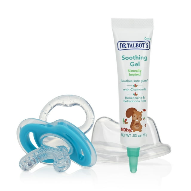 Dr. Talbot's Soothing Gel and Gumeez Teether for Teething Infants, 0.