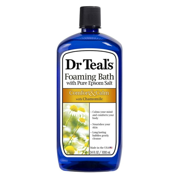 Dr Teal's Foaming Bath, Chamomile, 34 Fluid Ounce