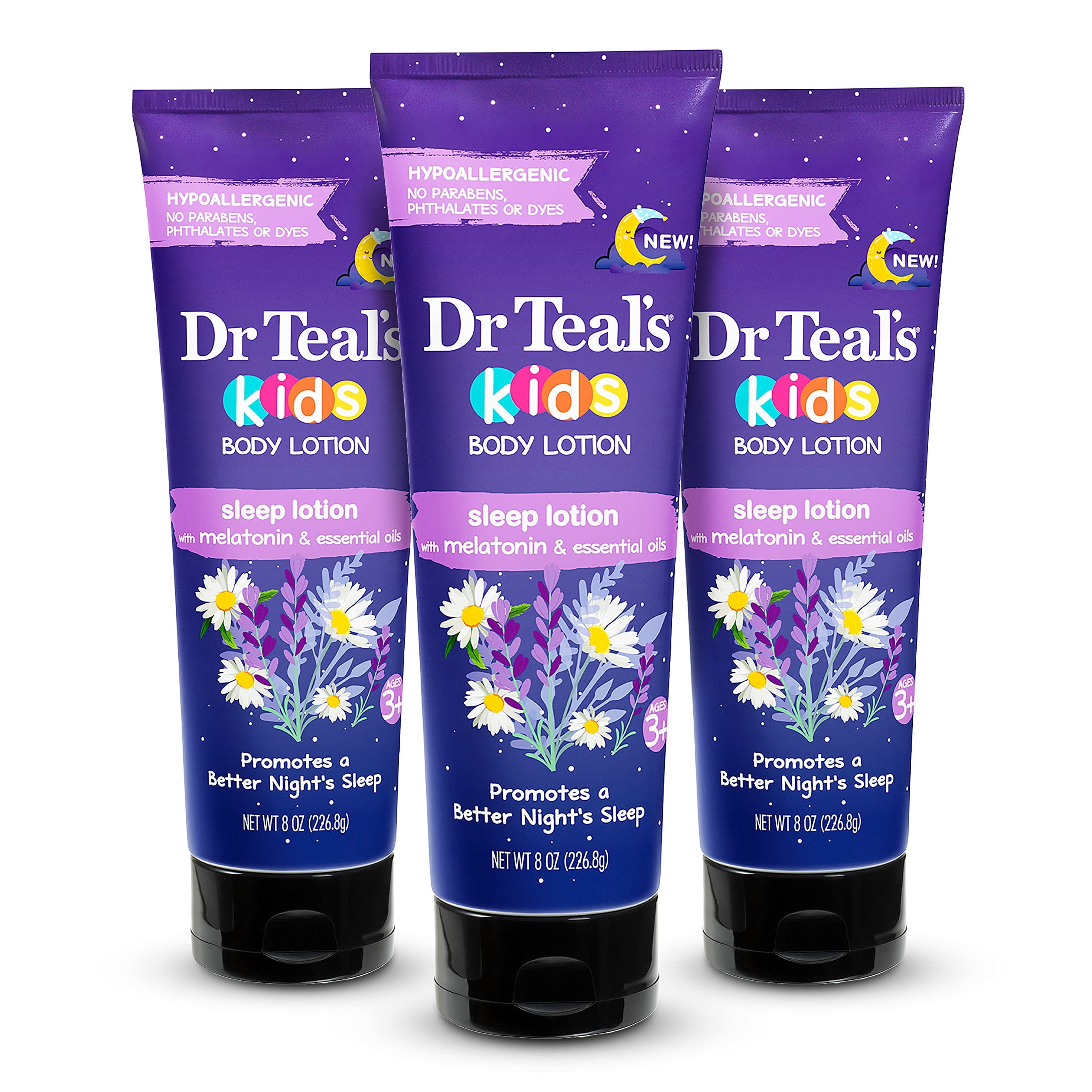 Dr Teal,S Kids Body Lotion, Sleep Lotion With Melatonin & Essential