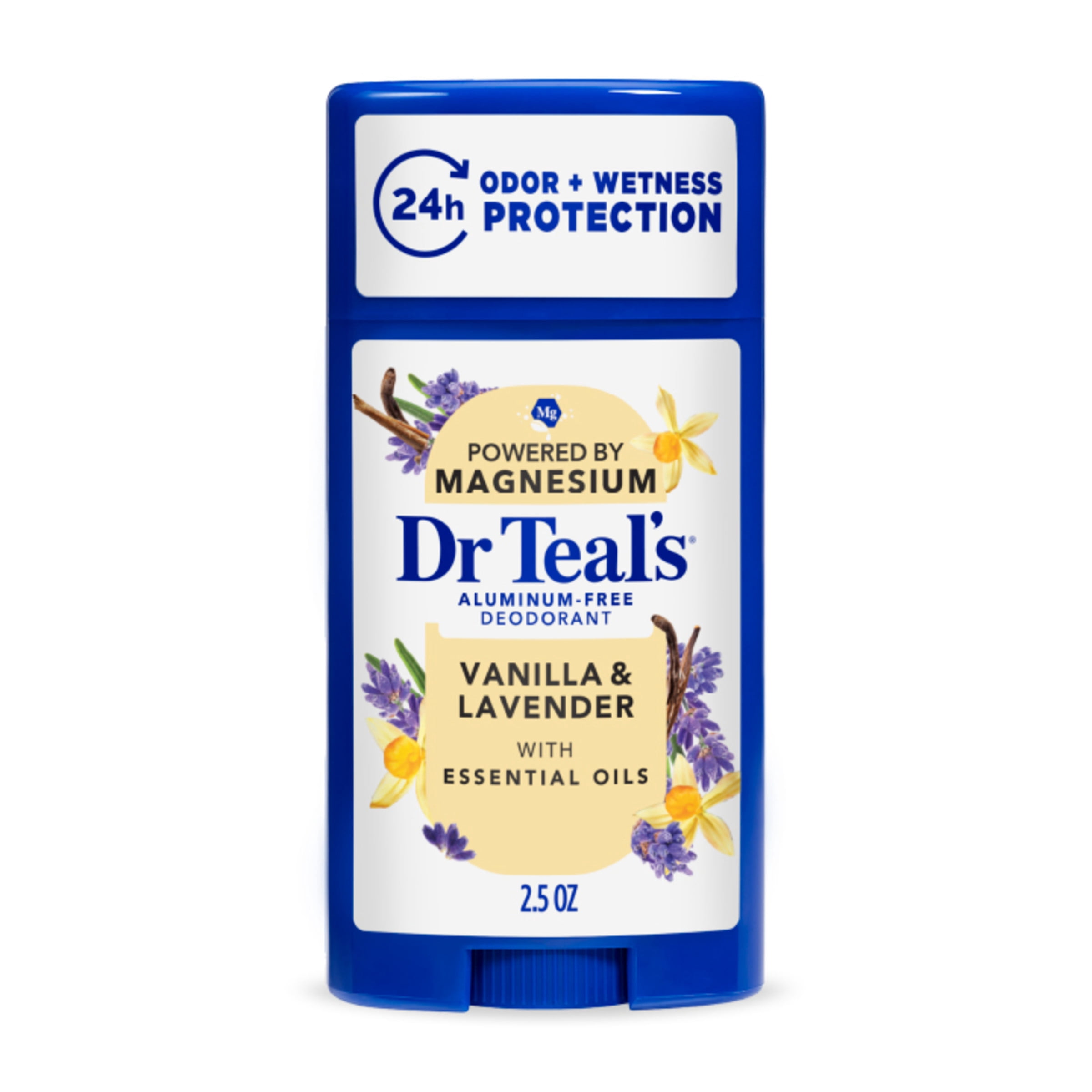 Dr Teal's Aluminum Free Deodorant, Vanilla & Lavender with