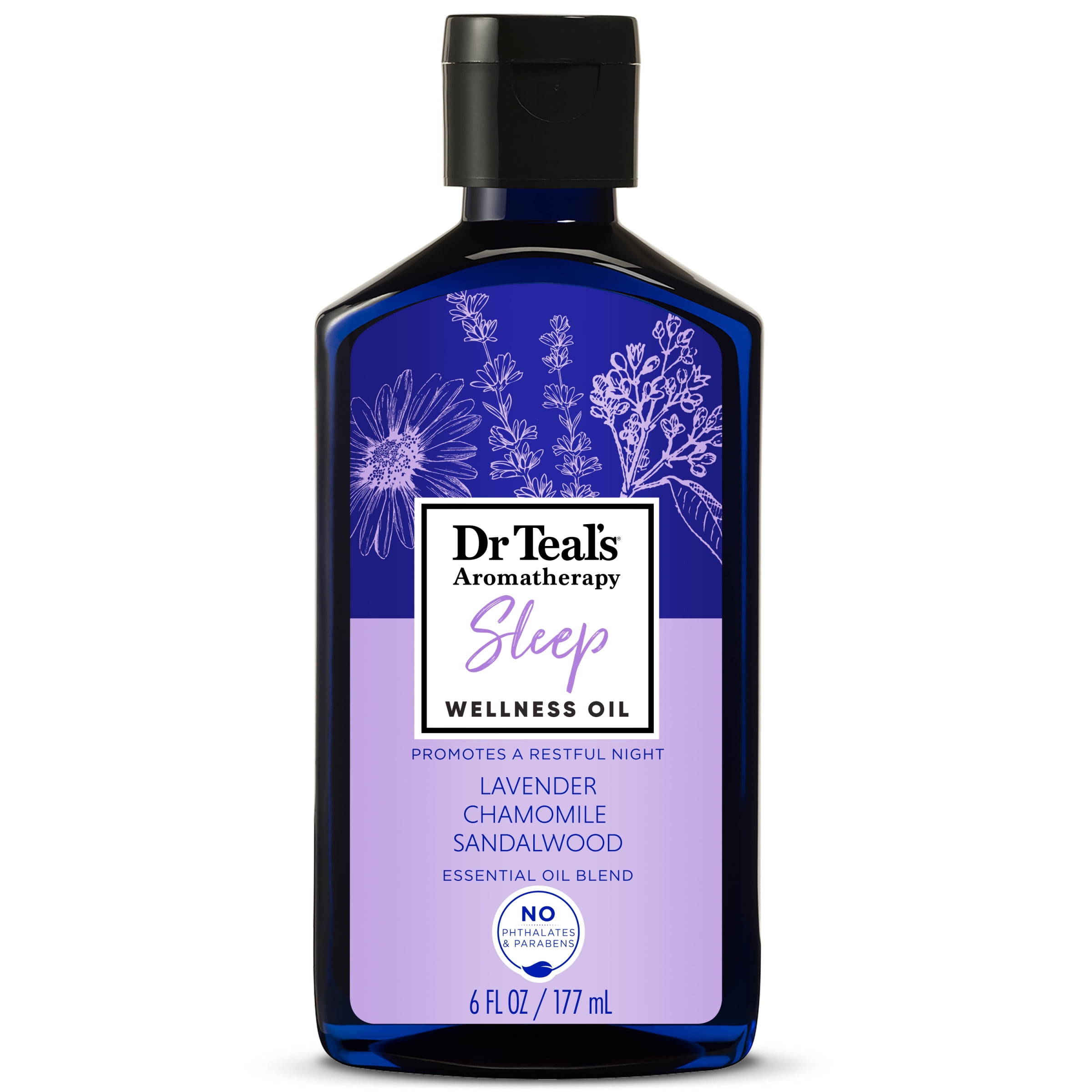 ダーマ＆オイル Dr Teal's Aromatherapy Sleep Wellness Oil, with Lavender Chamomile