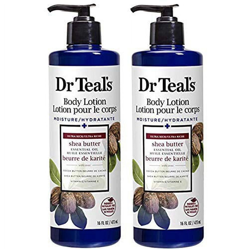 Dr Teal s Body Lotion Ultra Rich Shea Butter 16 oz Pack of 2