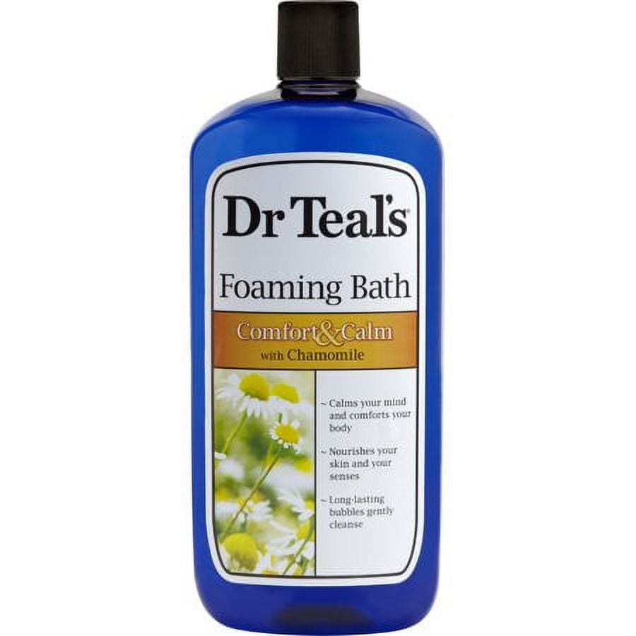 Dr Teal's Comfort & Calm Foaming Bubble Bath with Pure Epsom Salt and
