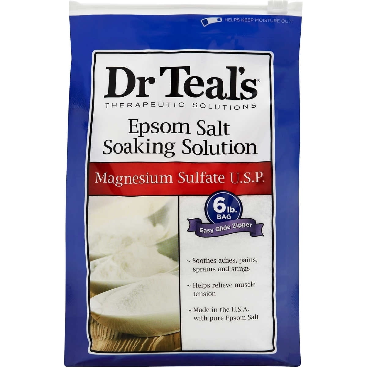 Dr. Teal's Epsom Salt 2 6 Lb Bags Bath Minerals And Salts