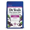 thumbnail image 1 of Dr Teal's Epsom Salt Magnesium Soak, Black Elderberry with Vitamin D, 3 lbs, 1 of 10