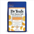thumbnail image 1 of Dr Teal's Epsom Salt Magnesium Soak, Glow & Radiance with Vitamin C & Citrus Essential Oils, 3 lbs, 1 of 9
