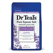 Dr Teal's Epsom Salt Magnesium Soak, Soothe & Sleep with Lavender, 3 lbs