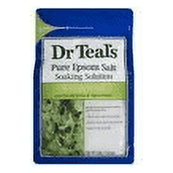 Dr Teal's Epsom Salt Soaking Solution, Relax & Relief 48 oz (Pack of 3)