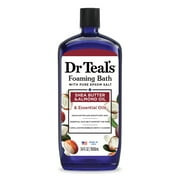 Dr Teal’s Foaming Bath with Pure Epsom Salt, Shea Butter & Almond, 34 fl oz