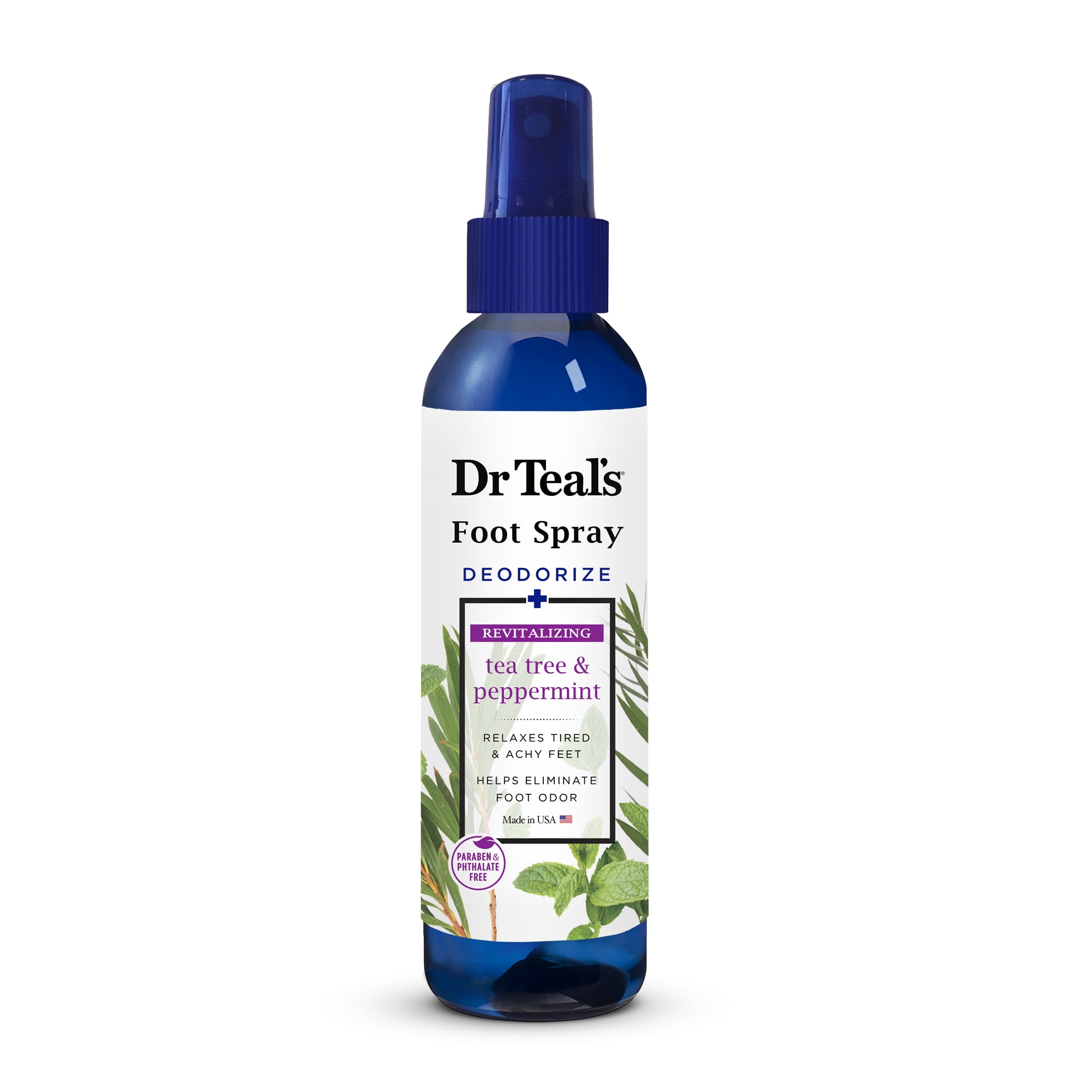 Dr Teal's Foot Spray, Deodorize + Revitalizing with Tea Tree