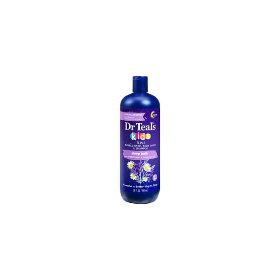Dr Teal's Kids 3-in-1 Sleep Bath with Melatonin - 20 fl oz (Pack of 12)