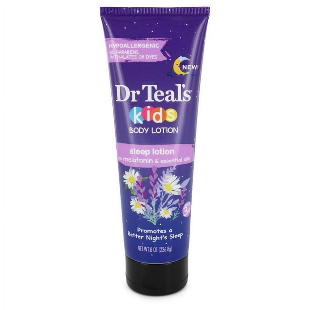 Dr Teal's Kids Body Lotion, Sleep Lotion with Melatonin & Essential