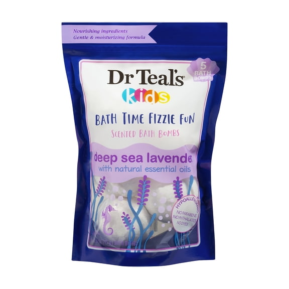 Dr Teal's Lavender Kids Fizzy, 1.6 oz.