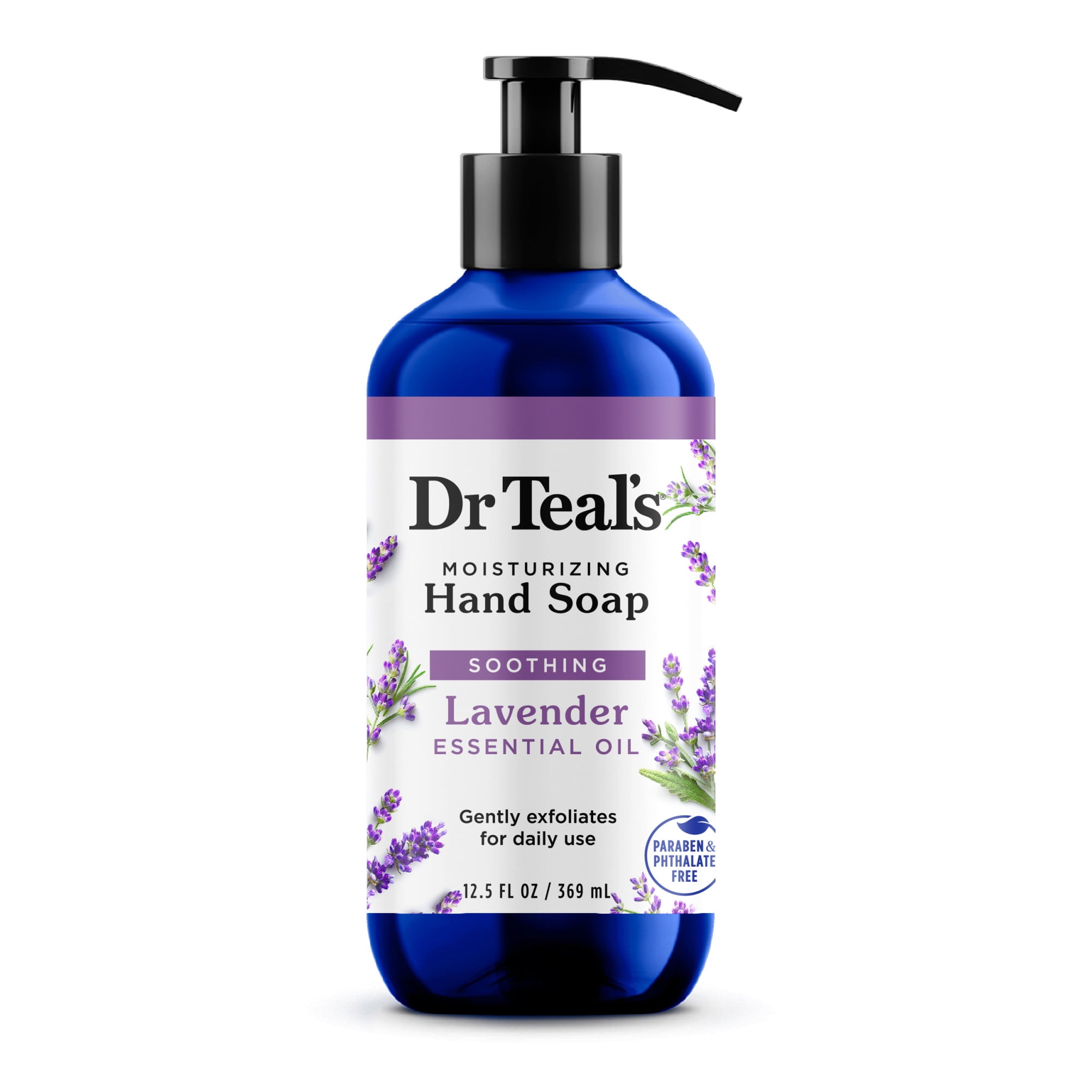 Dr Teal's Moisturizing Hand Soap, Soothing with Lavender Essential Oil, 12.5 fl oz.