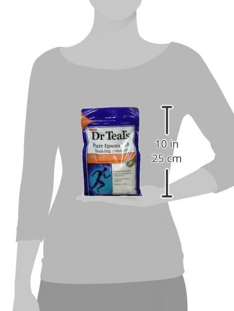 Dr Teal's Pure Epsom Salt Soak Pre & Post Workout (Pack of 2)