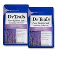thumbnail image 1 of Dr Teal's Pure Epsom Salt Soaking Solution, Lavender, 3 lbs (2 pack), 1 of 2