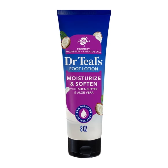 Dr Teal's Shea Enriched Foot Cream, 8 oz