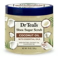 thumbnail interactive-video image 1 of Dr Teal's Shea Sugar Body Scrub, Coconut Oil with Essential Oils, 19 oz, 1 of 6