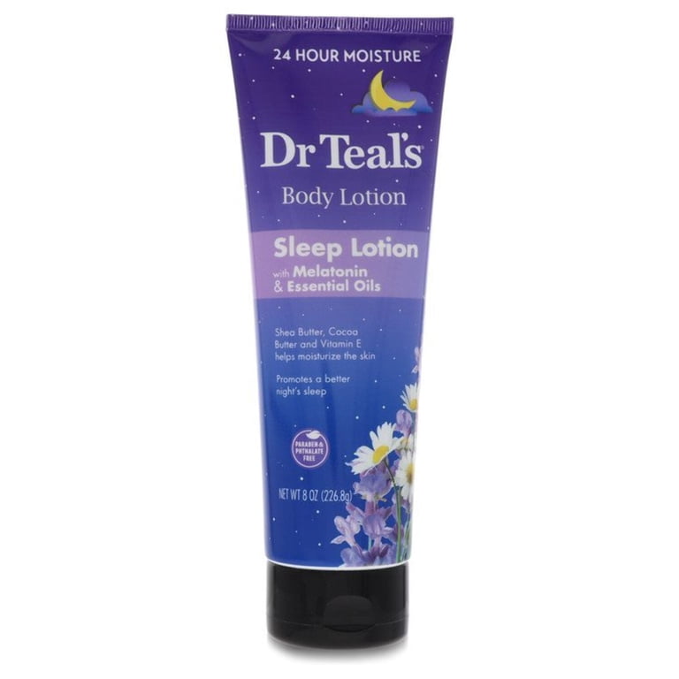 Dr Teal's Relaxing Sleep Body Lotion, Stress Relief with Melatonin