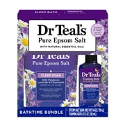 Dr Teal's Sleep Soak & Foaming Bath Set, 2 Pieces