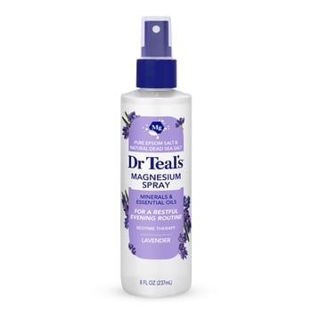 Dr Teal's Soothe & Sleep Magnesium Spray with Lavender Essential Oil, 8 fl oz