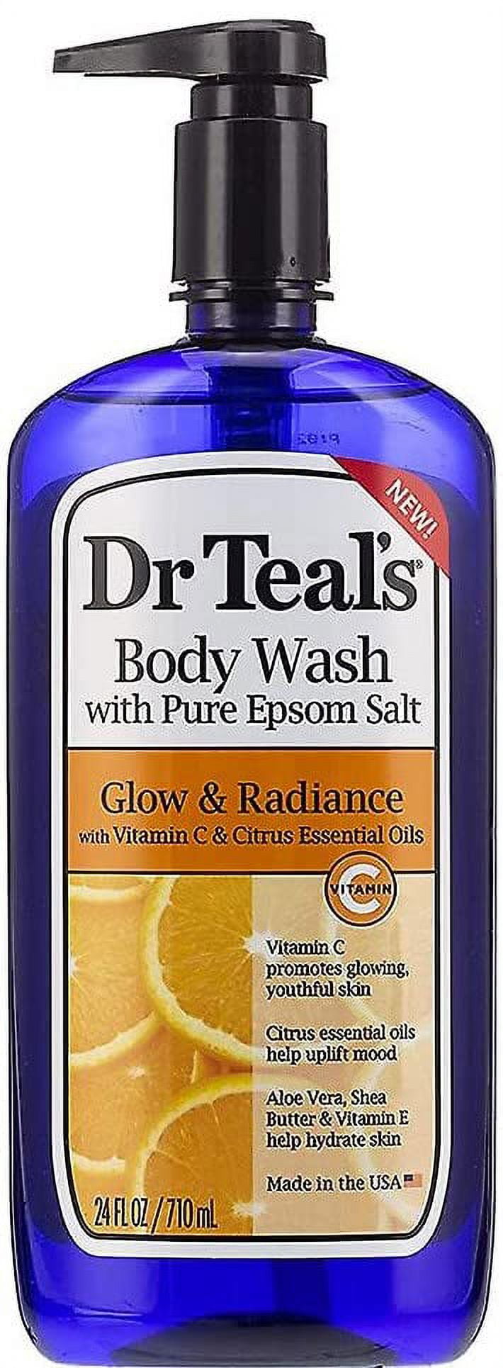 Dr. Teal's Vitamin C Body Wash 24 fl oz Pack of 2