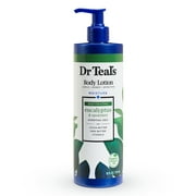 Dr Teals Body Lotion Rejuvenating Eucalyptus, 18 Oz, Pack of 3