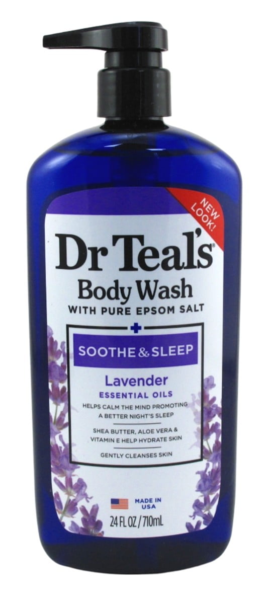 Dr Teals Body Wash Soothe & Sleep Lavender 24oz (Pack of 3)