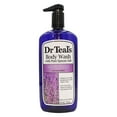 thumbnail image 1 of Dr Teals Epsom Salt Body Wash Soothe Lavender, 24 Oz., Pack of 8, 1 of 2