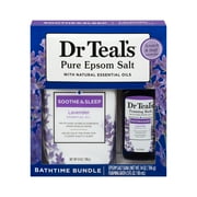 Dr Teals Lavender Bath Care Gift Set, 2 Pieces (14 oz; 3 oz)