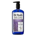 thumbnail image 1 of Dr Teals Pure Epsom Salt Body Wash Soother & Moisturize With Lavender 24 Ounce, 1 of 5