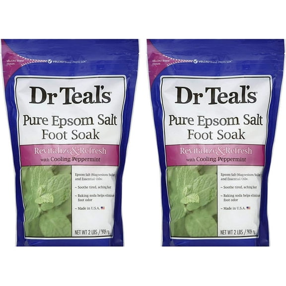 Dr Teals Theraupetic Peppermint Foot Soak(Pack of 2)