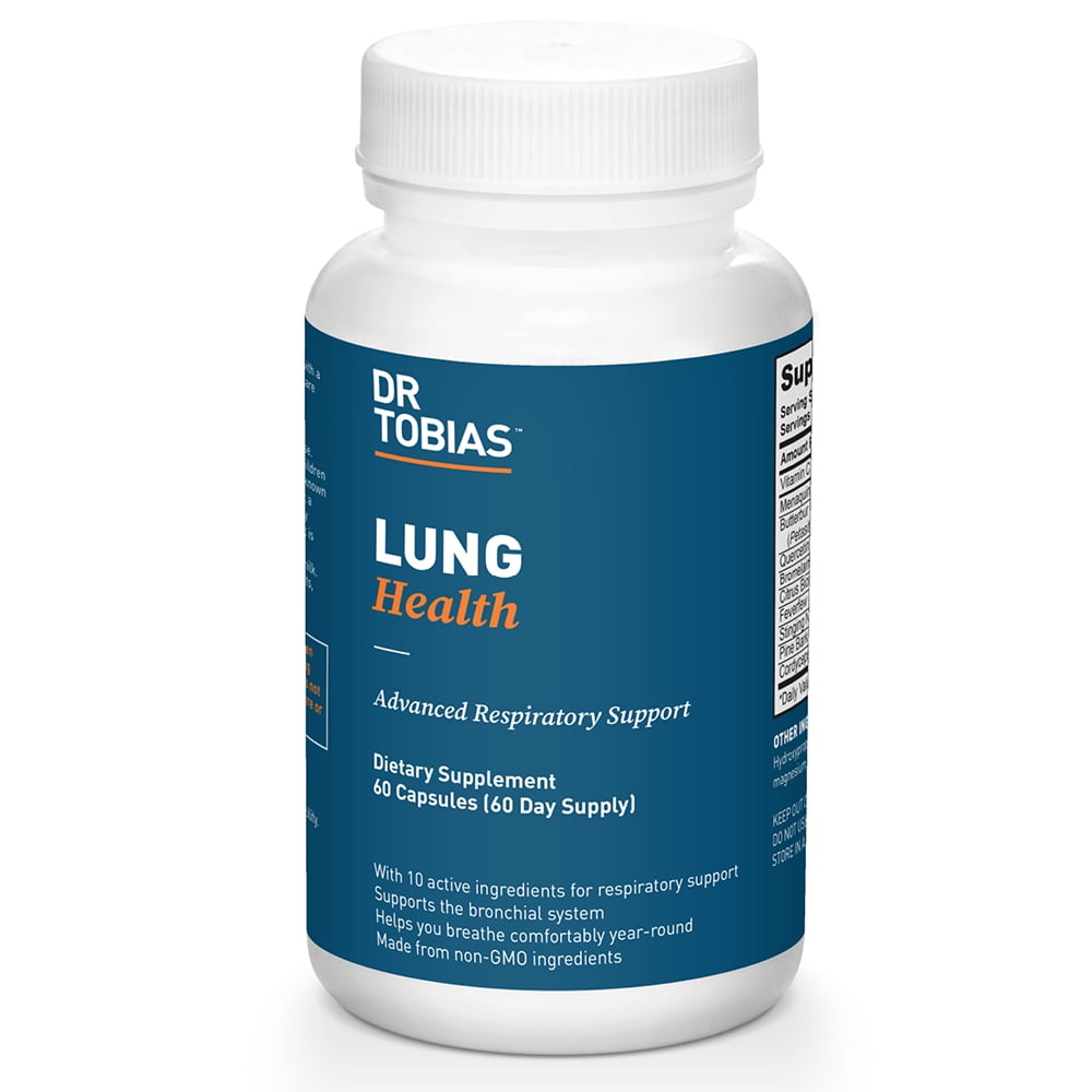 Alphaworld Lung Cleanse, Detox & Lung Support, Supports Respiratory Health  - Lung Health for Allergy and Pollution Relief, 90 Capsules, USA - ePharma